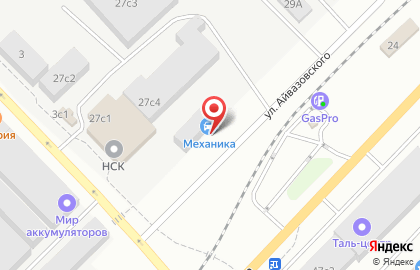 КДМ на улице Айвазовского на карте