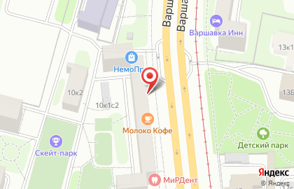 Алкомаркет Винлаб на Варшавском шоссе на карте