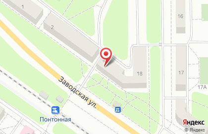 Банкомат Почта Банк на Заводской улице на карте