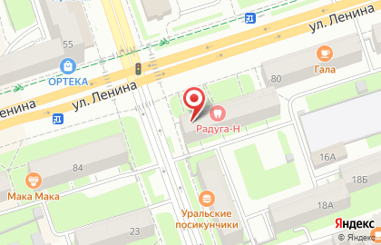 Медицинская лаборатория МедЛабЭкспресс на улице Ленина, 82 на карте