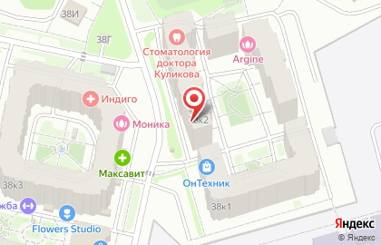 Магазин овощей и фруктов на Университетской улице на карте