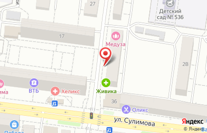 Магазин МосРозаОПТ в Кировском районе на карте