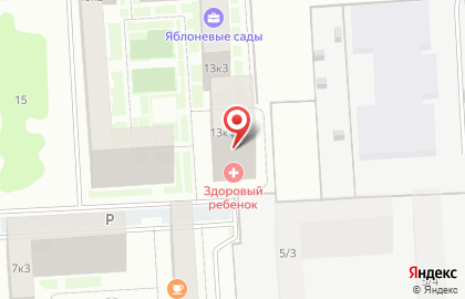 Медицинский центр Здоровый ребенок на карте