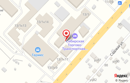 Магазин продуктов Ласточка в Новосибирске на карте