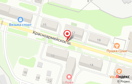 EKG на Красноармейском шоссе на карте