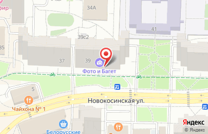 Оптика в Новокосино на карте