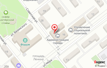 Совет депутатов Губкинского городского округа на карте