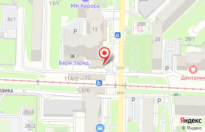 Пекарня Хлеббери на Киевской улице на карте