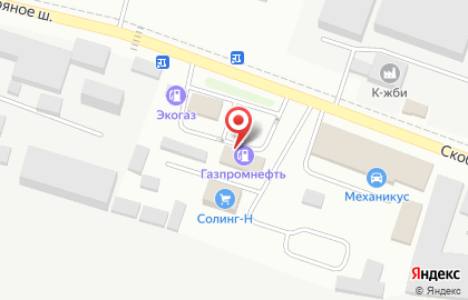 Автомойка Газпромнефть в Сергиевом Посаде на карте