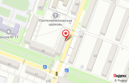 Магазин строительно-отделочных материалов Строитель в Тракторозаводском районе на карте