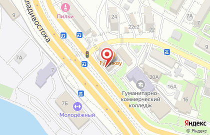 Автошкола Эгершельд на проспекте 100-летия Владивостока на карте