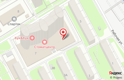 Торговая компания Юникс в Дзержинском районе на карте