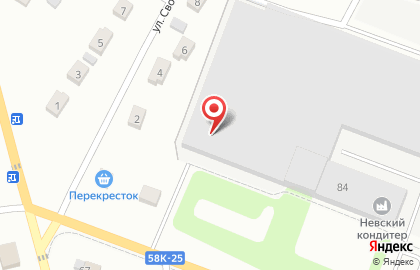 Производственная компания Невский Кондитер Белинский на карте