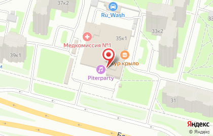 Караоке-клуб Piter Party на Богатырском проспекте на карте