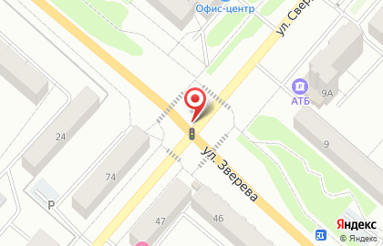 БФК на Театральной аллее на карте