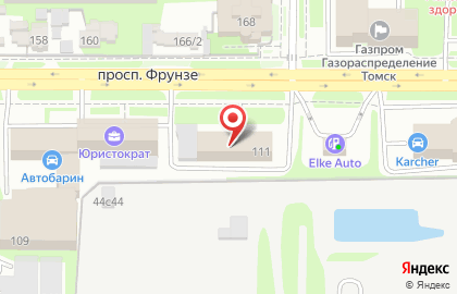 Строительно-отделочная компания Стройлайн на проспекте Фрунзе на карте