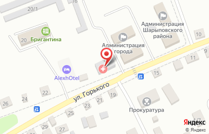 Комплексный центр социального обслуживания населения Доверие на улице Горького на карте