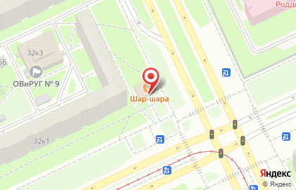 Бистро Chiken kebab на проспекте Большевиков на карте