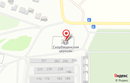 Храм в честь иконы Божией Матери всех скорбящих Радость, храм в честь иконы Божией Матери всех скорбящих в Борисоглебске на карте