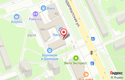Аптека Фарм-Хим-Мед на Будапештской улице на карте