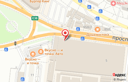 Магазин Родные просторы на проспекте Патриотов на карте