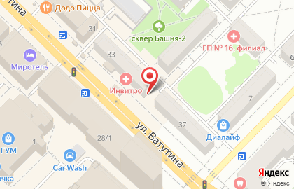 Центральное агентство недвижимости в Новосибирске на карте