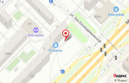 Продуктовый магазин Полина в Промышленном районе на карте