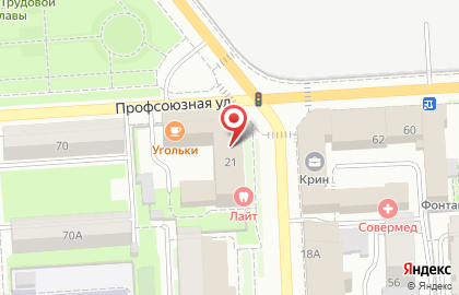 Автошкола АБВ на улице Карла Маркса на карте