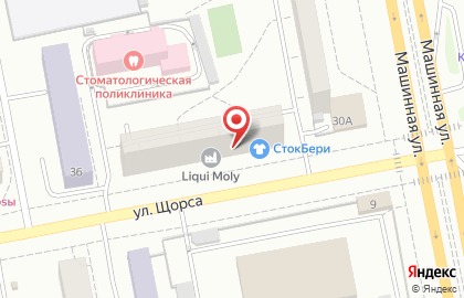 Служба заказа товаров аптечного ассортимента Аптека.ру на улице Щорса, 32 на карте