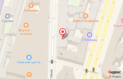 Отель Восстания 3 на карте
