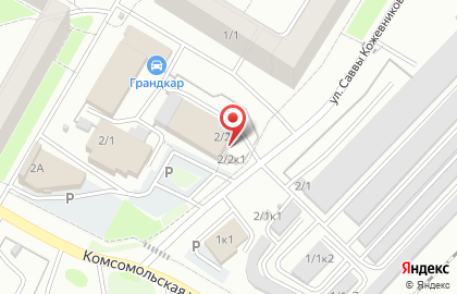 Шиномонтажная мастерская в Кировском районе на карте