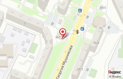 Пекарня Булочка в Калининском районе на карте