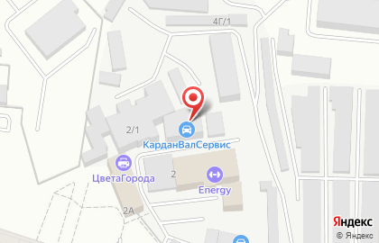 Автомойка ВАРД в Солнечногорске на карте