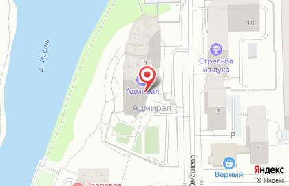 Туристическое агентство Поехали в Верх-Исетском районе на карте