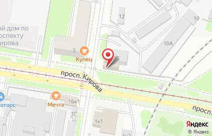 Продовольственный магазин САМ в Автозаводском районе на карте