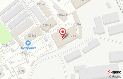 Горьковский, стройцентр на карте
