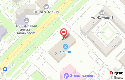 Спорткомплекс Олимп на улице Циолковского на карте