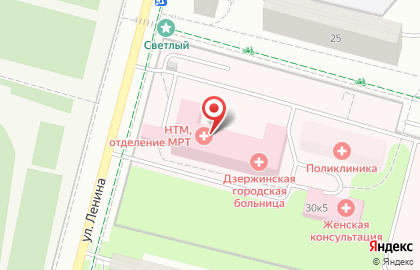 Клиника Новых Технологий Медицины на улице Ленина на карте
