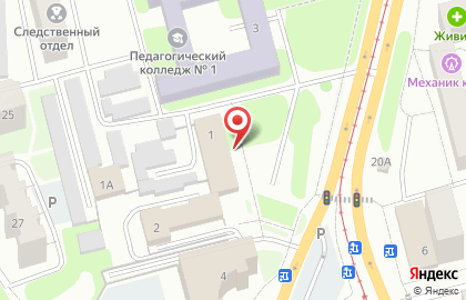 Участковый пункт полиции Отдел полиции №16, Межмуниципальное управление МВД России Нижнетагильское на улице Островского на карте