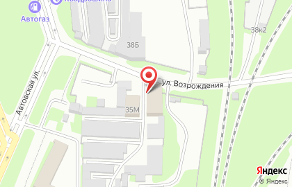Мастерская по ремонту иномарок Элит моторс на улице Возрождения на карте