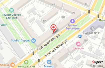 Стоматология Практик на Кольцовской улице на карте