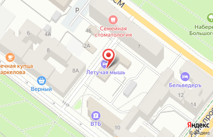 Гостиница Летучая мышь на карте