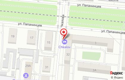 Отель Chkalov на карте