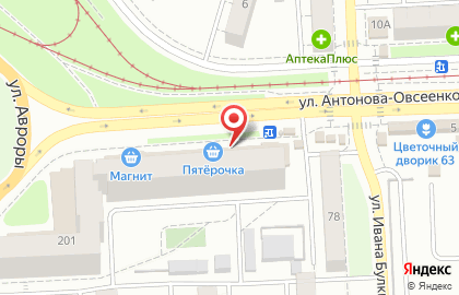 Магазин Горилка на улице Антонова-Овсеенко, 3 на карте