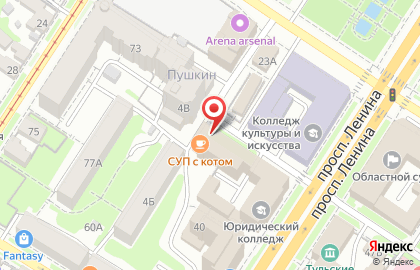 Центр Ментального Фитнеса Татьяны Поповой на карте