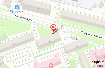 Продуктовый магазин в Сургуте на карте