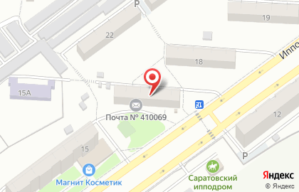 Парикмахерская Фея на Ипподромной улице на карте