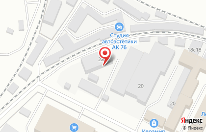 Сантехцентр в Кировском районе на карте