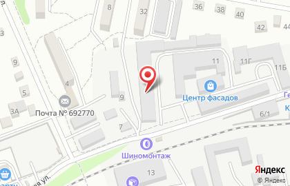 Центр напольных покрытий на Сахалинской улице на карте