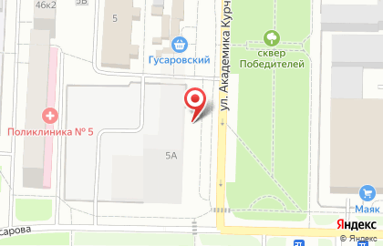 Мясной магазин в Перми на карте